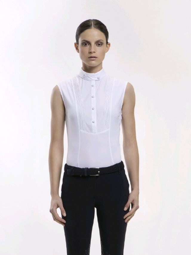 CT TECHN SHIRT W/BIB - weiß