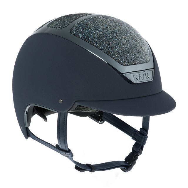 KASK DOGMA CHROME LIGHT SWAROWSKI - navy