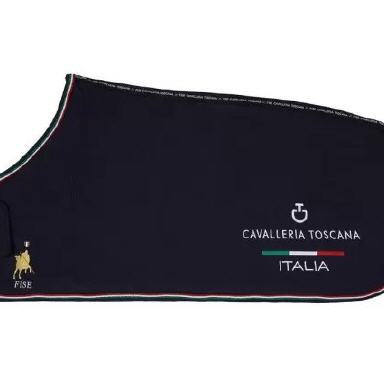 Cavalleria Toscana Logo Fleece Decke (CPR048)