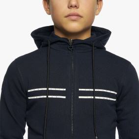 CAV. TOSCANA Sweatjacke PRINTED STRIPE (FEO010)