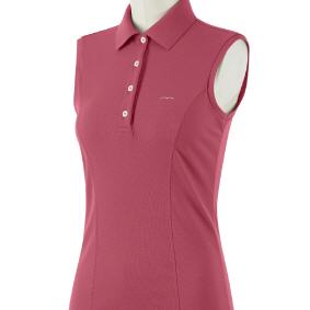 Animo Damen Ärmelloses Poloshirt BRANDY