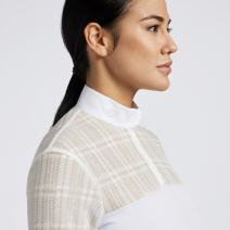 Cav. Toscana Reitshirt SHEER JACQUARD LS (CAD261)