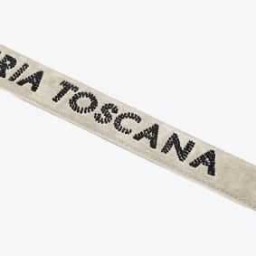 CAV. TOSCANA Damen Gürtel TUFTED LOGO (CIN099)