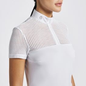 Cav. Toscana Reitshirt PERF.JACQUARD SS (CAD262)