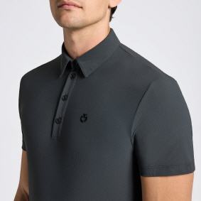 CAV. TOSCANA Herren Poloshirt PRINT LOGO- POU393