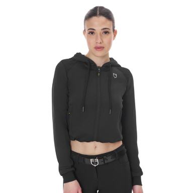 EQUESTRO CROPPED Hoodiejacke (ETW00141)